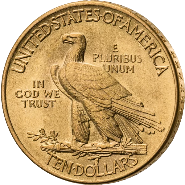 10 Dollars USA Indian Head 1907-1932