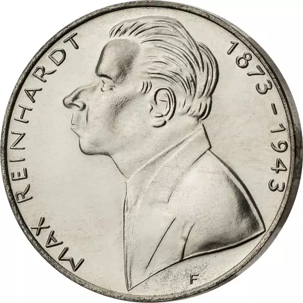 Gedenkmedaille DDR Max Reinhardt 1968