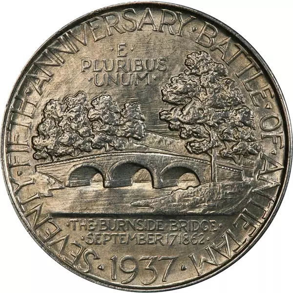 1/2 Dollar USA Antietam 1937
