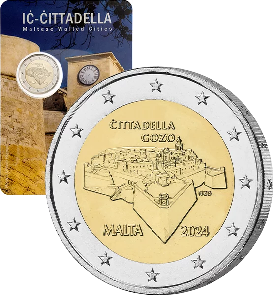 2 Euro Malta Zitadelle Gozo 2024