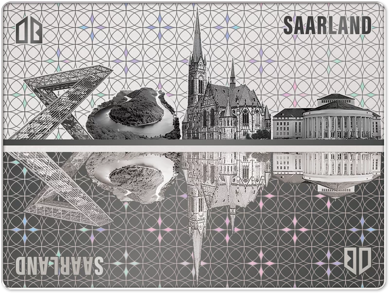 Platinbarren Deutsche Bundesländer - Saarland 2025