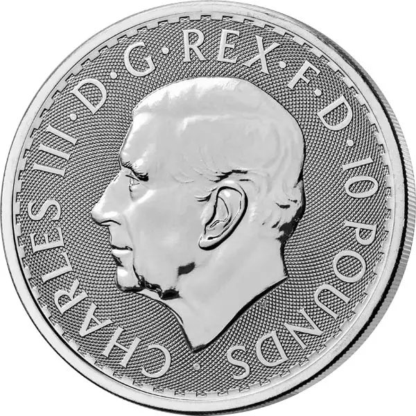 10 Unzen Silber Großbritannien Britannia 2024