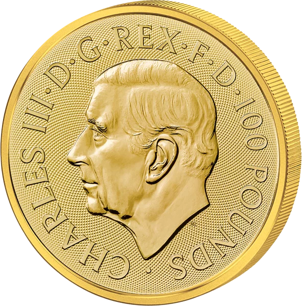 1 Unze Gold Großbritannien St. George and the Dragon 2024