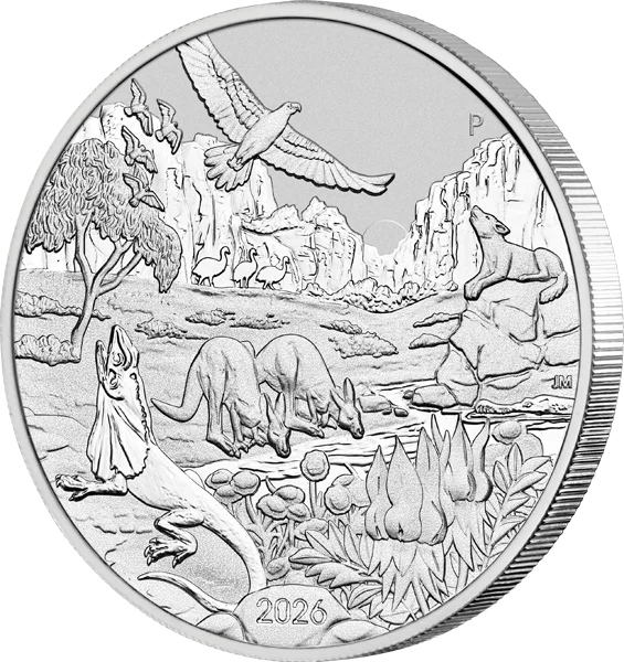 1 Unze Silber Australien Wonders of Australia - The Outback 2026