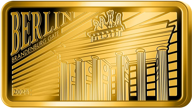 10 Dollars Salomonen Wahrzeichen der Welt Berlin - Brandenburger Tor 2024