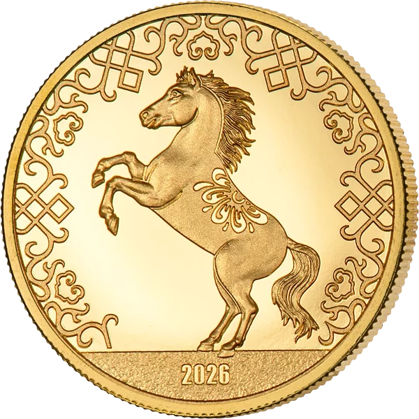 1.000 Togrog Mongolei Year of the Horse 2026