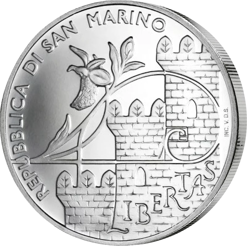 San Marino Kursmünzensatz inklusive 5-Euro-Gedenkmünze 2025