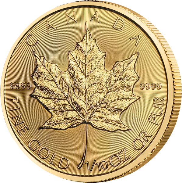 1/10 Unze Gold Kanada Maple Leaf 2026