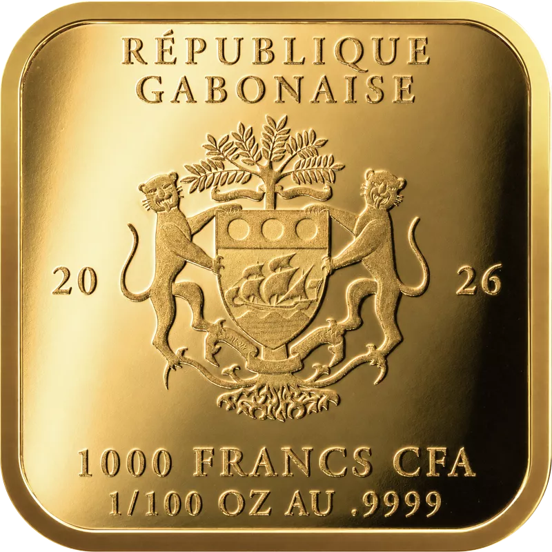 1.000 Francs Gabun Eagles Pride - Empire State Building 2026
