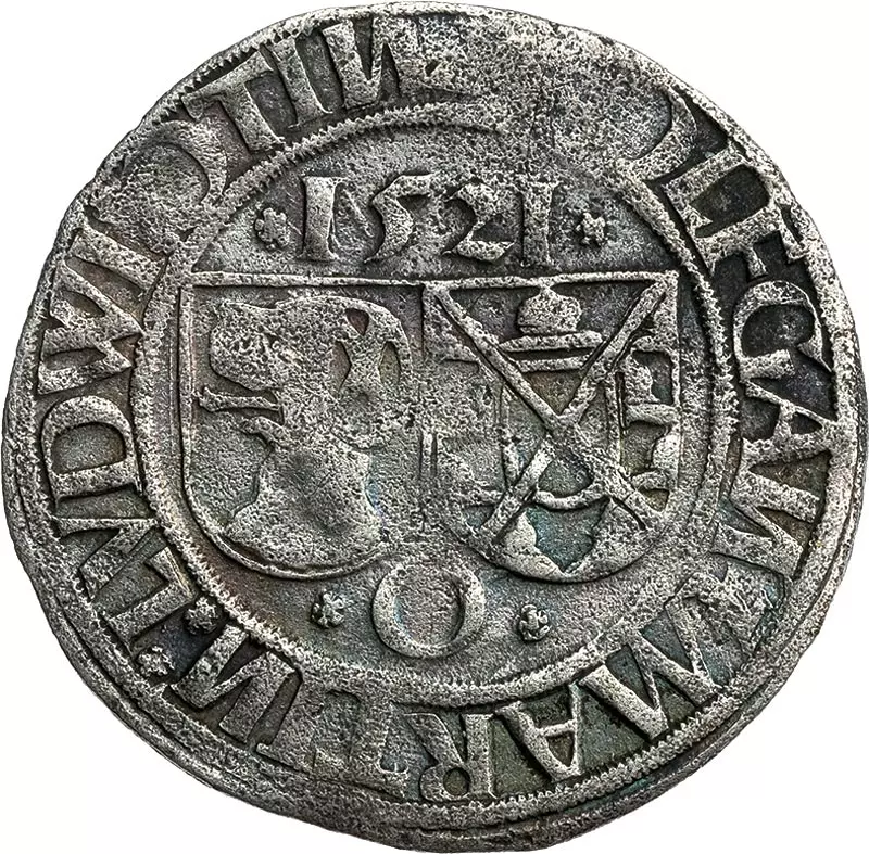 Batzen Öttingen Graf Wolfgang, Martin und Ludwig XIV. 1520-1522