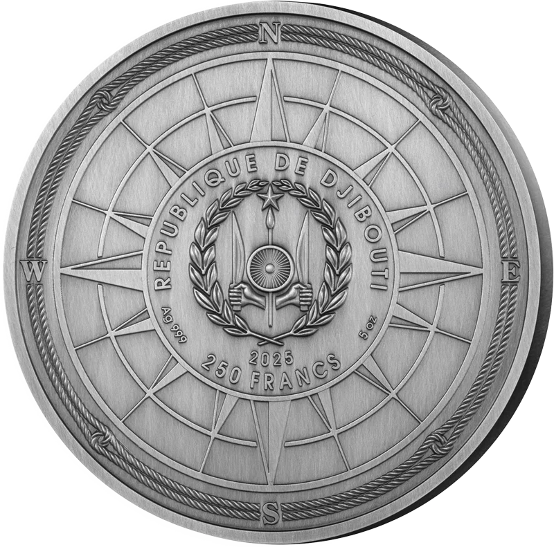 250 Francs Dschibuti Puzzle Coin - Marco Polo 2025 250 Francs Dschibuti Puzzle Coin - Marco Polo 2025