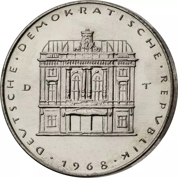 Gedenkmedaille DDR Max Reinhardt 1968