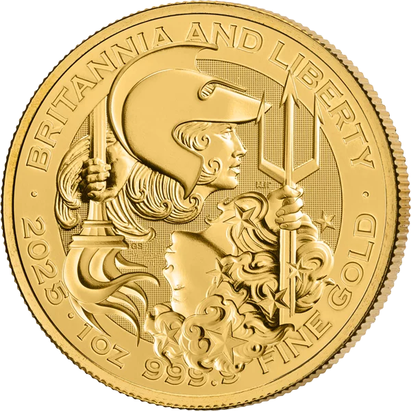 1 Unze Gold Großbritannien Britannia and Liberty 2025