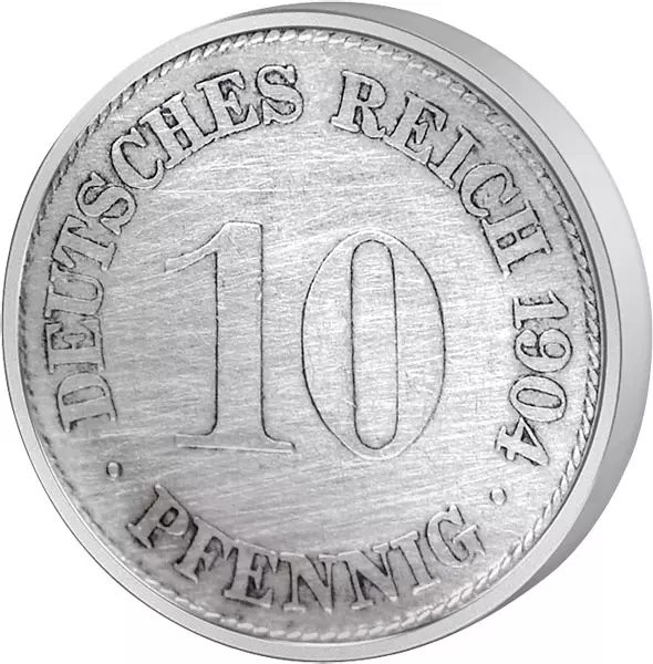 10 Pfennig Deutsches Kaiserreich - Kleiner Adler 1873-1889 s-ss