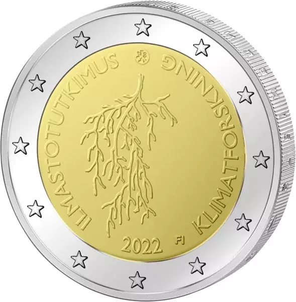 2 Euro Finnland Klimaforschung 2022