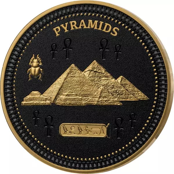 1/2 Dollar Salomonen Ancient Egypt Collection - Pyramiden von Gizeh 2022