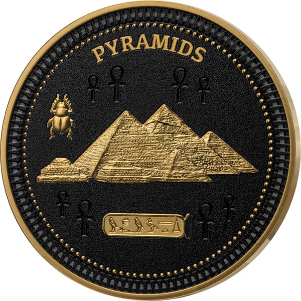 1/2 Dollar Salomonen Ancient Egypt Collection - Pyramiden von Gizeh 2022, Unedles Metall