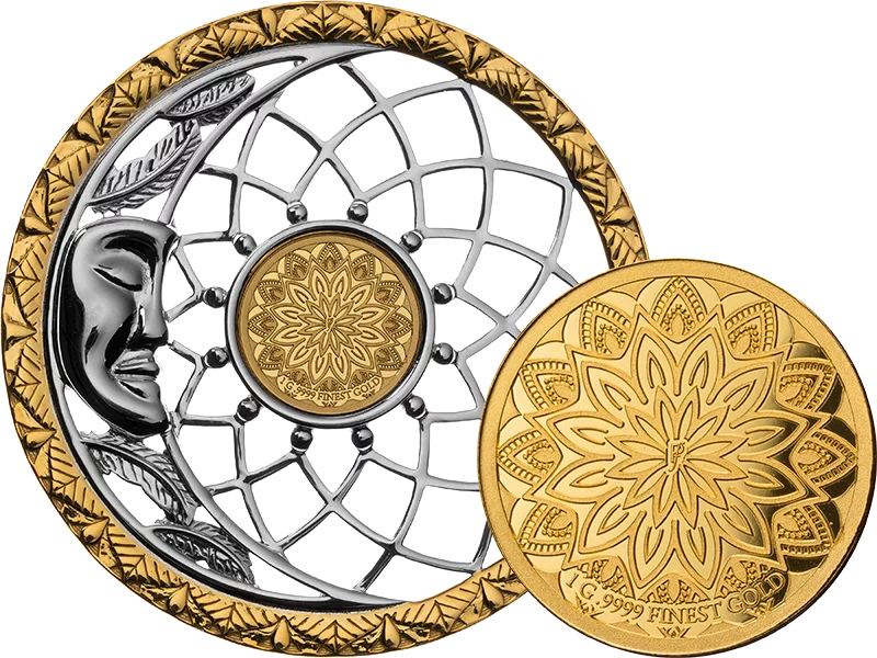 10 Dollars Barbados Symbols of life - Traumfänger 2025