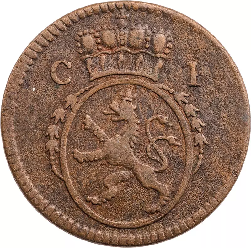 1/2 Kreuzer Pfalz Kurfürst Karl Theodor 1773-1786