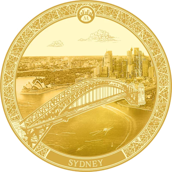 10 Dollars Salomenen Die größten Metropolen der Welt - Sydney 2025