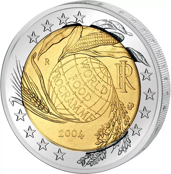 2 Euro Italien Welternährungsprogramm 2004 2 Euro Italien Welternährungsprogramm 2004