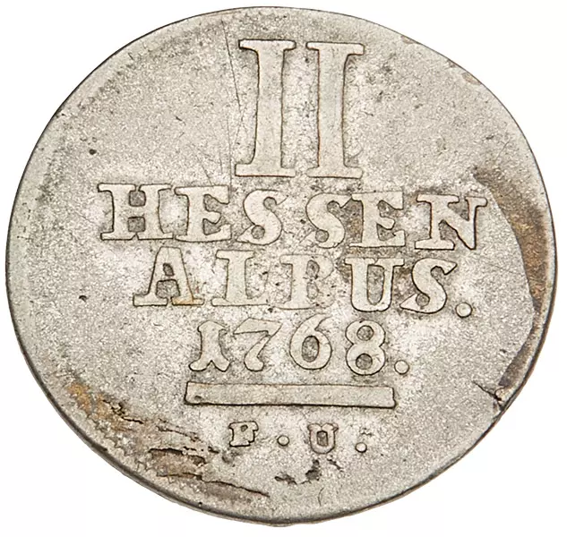 2 Albus Hessen-Kassel Landgraf Friedrich II. 1768-1783