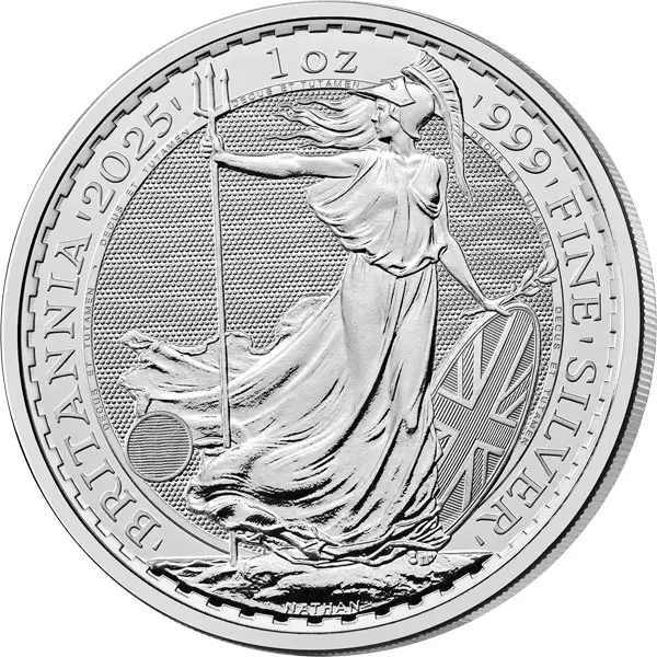 1 Unze Silber Großbritannien Britannia 2025