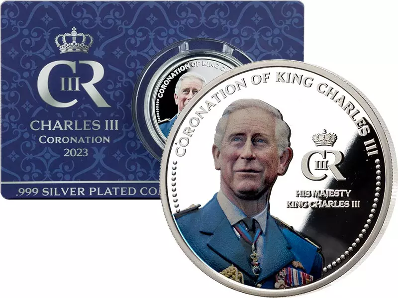 1/4 Dollar Barbados Krönung König Charles III. 2023