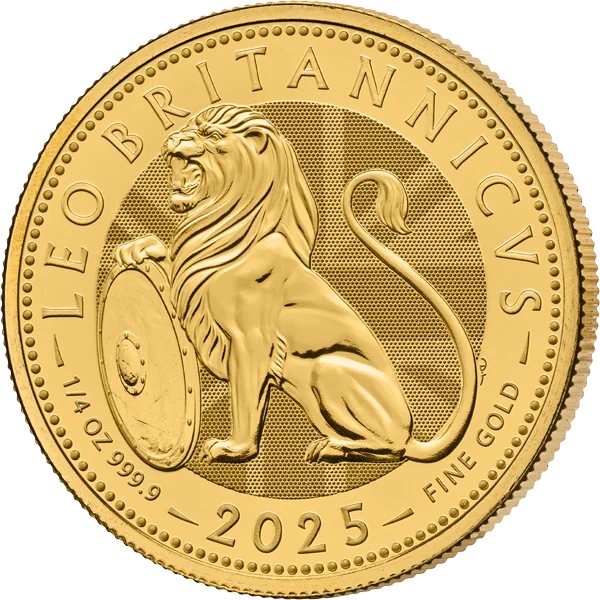 1/4 Unze Gold Großbritannien The British Lion 2025
