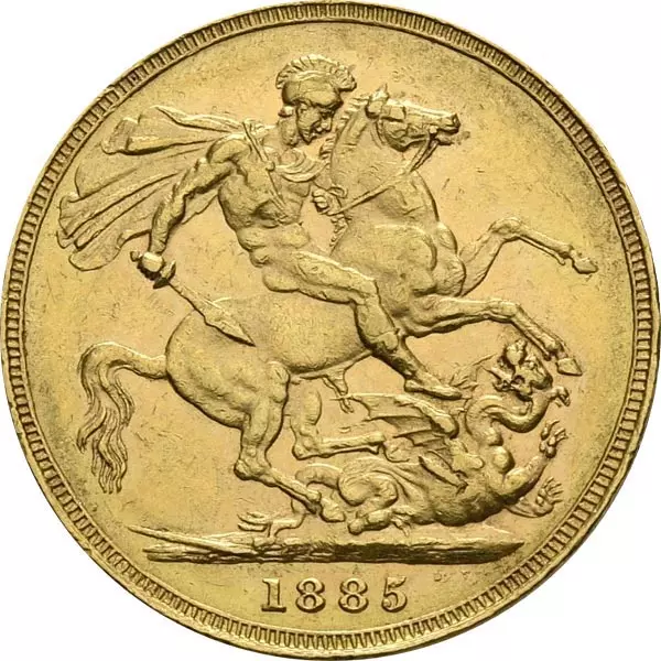 1 Sovereign Großbritannien Victoria 1871-1885