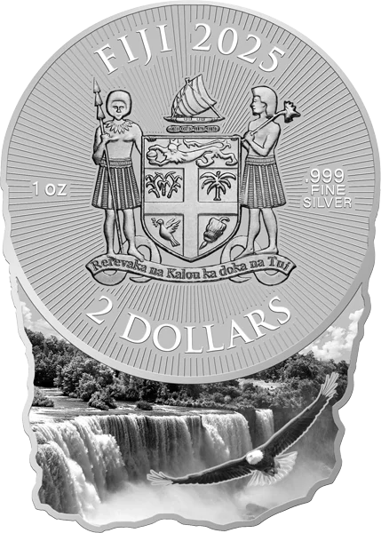 2 Dollars Fidschi Wonders of Nature - Niagara Falls 2025