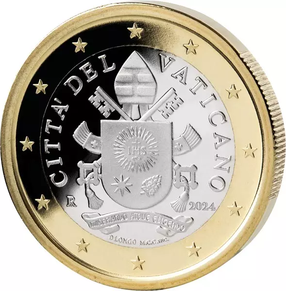 Euro-Kursmünzenset Vatikan 2024