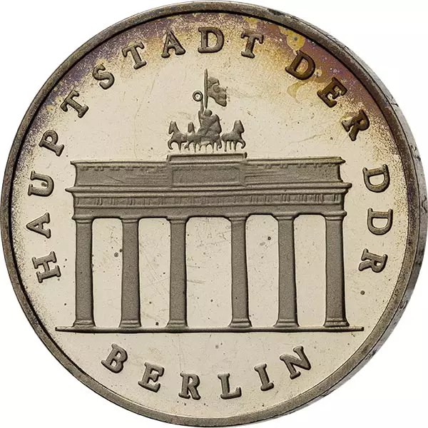 1 Pfennig - 5 Mark DDR Kursmünzensatz 1982