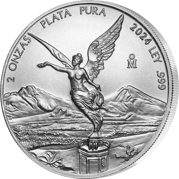 2 Unzen Silber Mexiko Libertad 2024