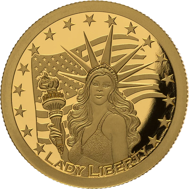 2er Set Modern Classics - 1 Dollar USA Lady Liberty und Gedenkprägung 2024