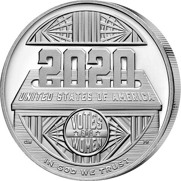 1 Dollar USA 100 Jahre Frauenwahlrecht 2020