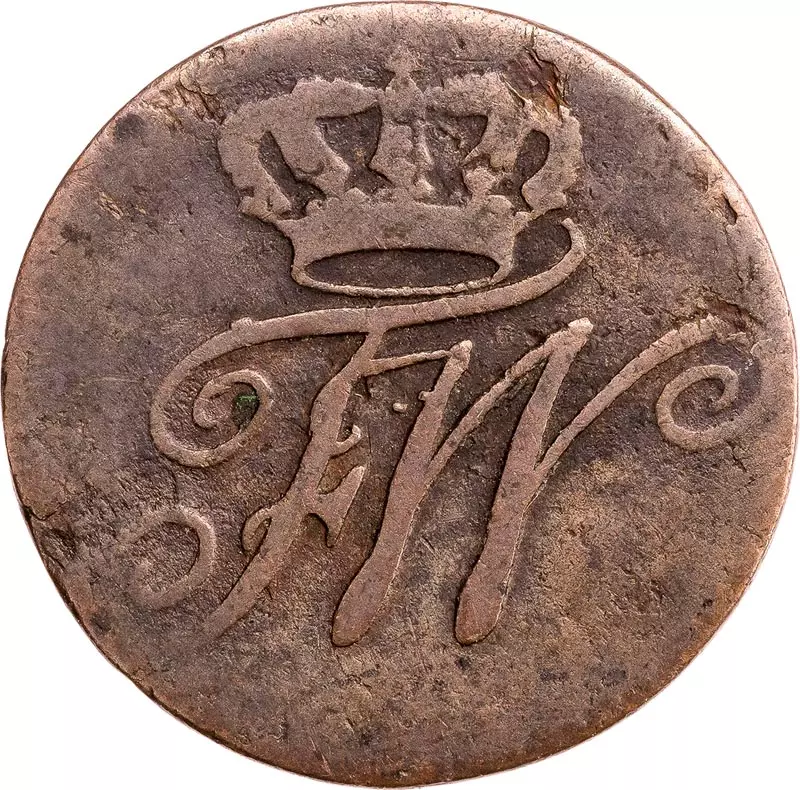 1 Pfennig Preußen König Friedrich Wilhelm III. 1799 - 1806