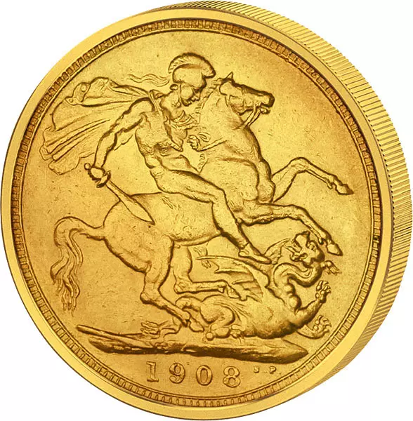 1 Sovereign Großbritannien Edward VII. 1902-1910