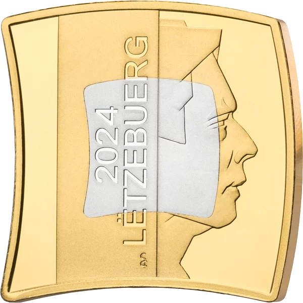2,5 Euro Luxemburg Staudamm Esch/Sauer 2024