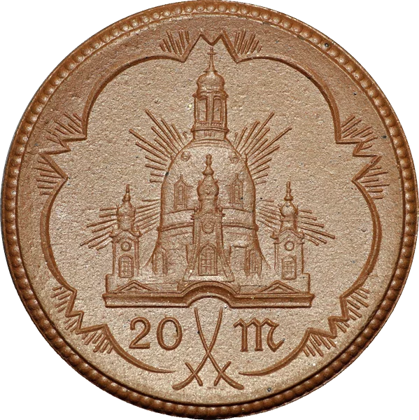 20 Mark Dresden Verkehrsverein 1922