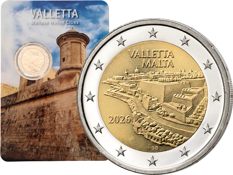 2 Euro Malta Valletta 2026