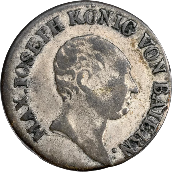 3 Kreuzer Bayern König Maximilian I. Joseph 1807 - 1825