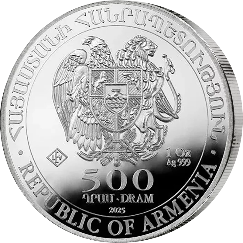 1 Unze Silber Armenien Arche Noah 2025
