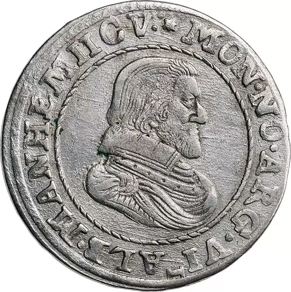 1/4 Gulden zu 6 1/2 Gulden Pfalz Friedrich IV. 1608