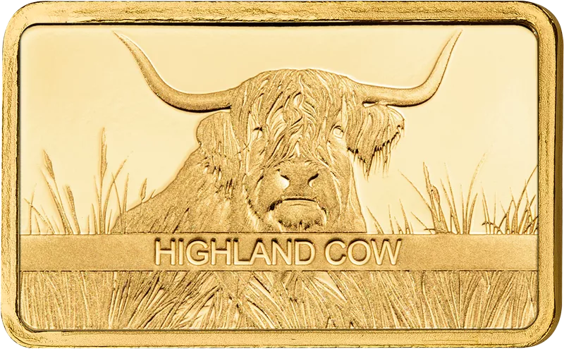 1 Gramm Goldbarren Highland Cow 2026