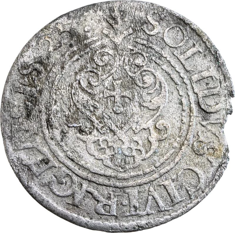 Schilling Riga König Gustav II. Adolf 1621 - 1634