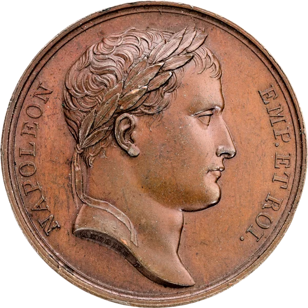 Bronzemedaille Frankreich Einmarsch Napoleons in Berlin 1806