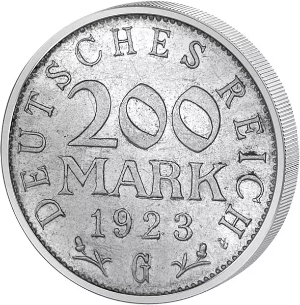 200 Mark Weimarer Republik Adler 1923