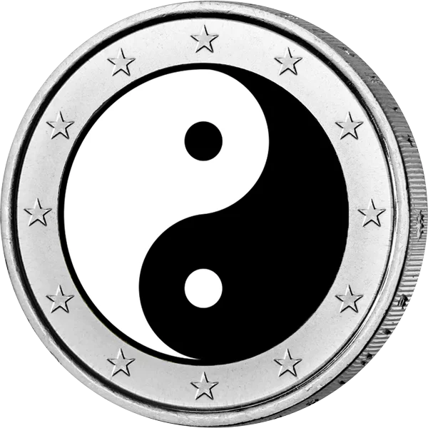 2-Euro-Künstlerausgabe Yin und Yang