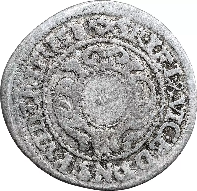 2 Kreuzer Pfalz Kurfürst Karl Ludwig 1657 und 1658